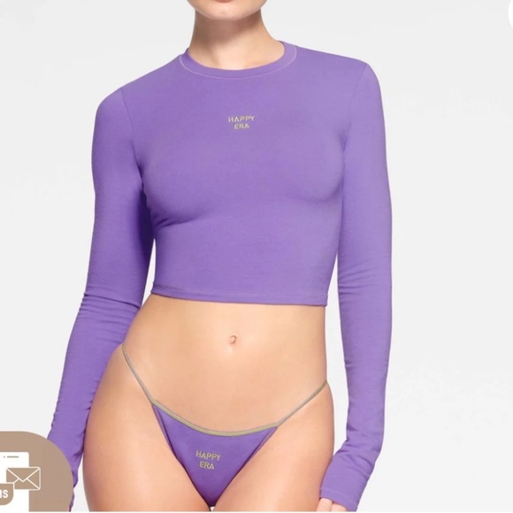 Skims Long Sleeve Shirt - Picture 2 of 3